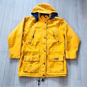 Vintage FAR WEST Europe Bond Gore-Tex Yellow Windbreaker Men’s Size M